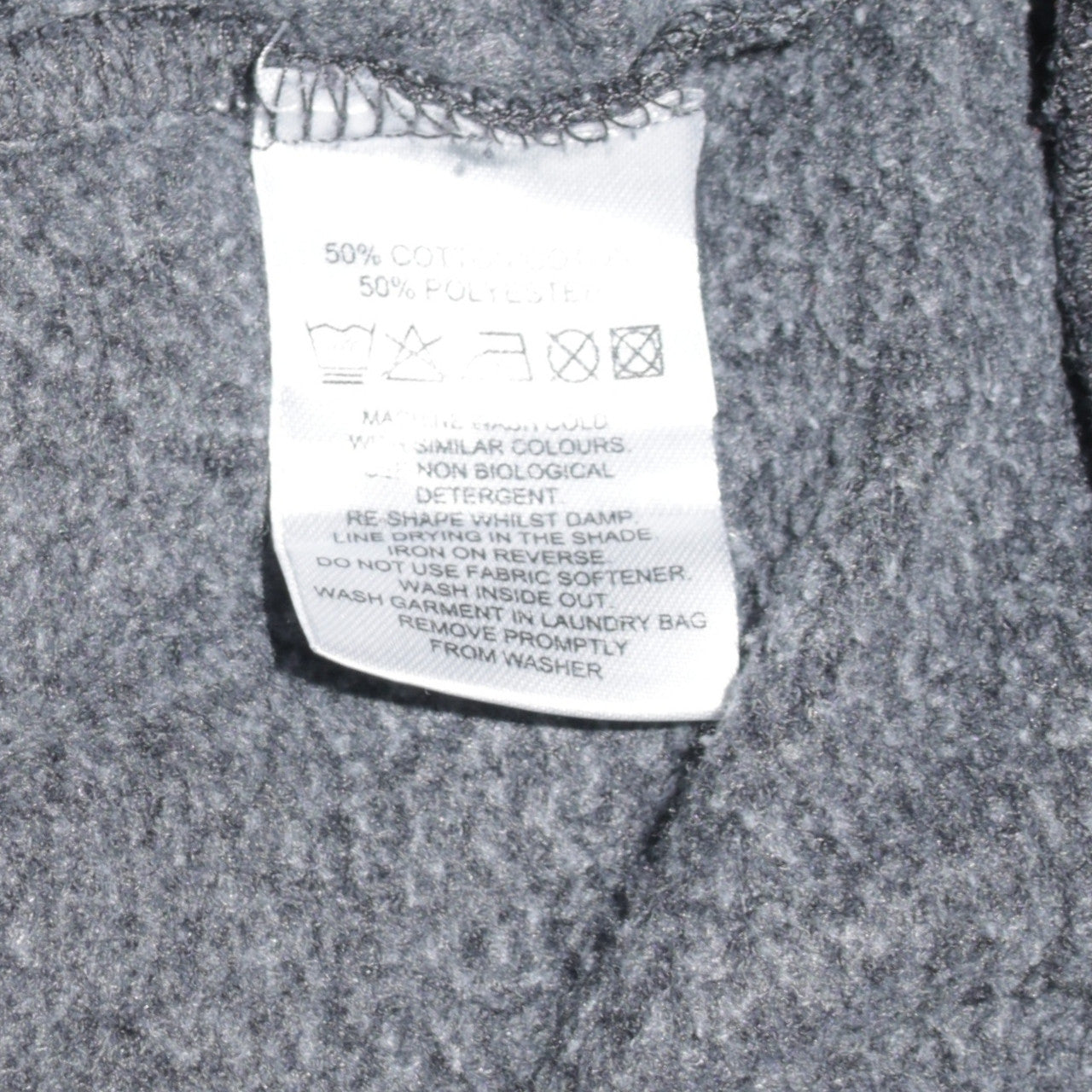Mens UK Size XL Calvin Klein Grey Henley Sweatshirt