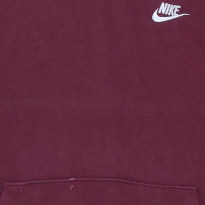 Mens UK Size XL Nike Red Pullover Hoodie