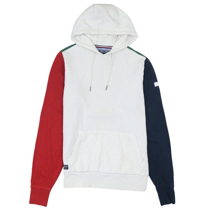 Mens UK Size S Tommy Hilfiger Multicoloured Pullover Hoodie