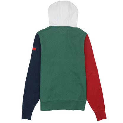 Mens UK Size S Tommy Hilfiger Multicoloured Pullover Hoodie