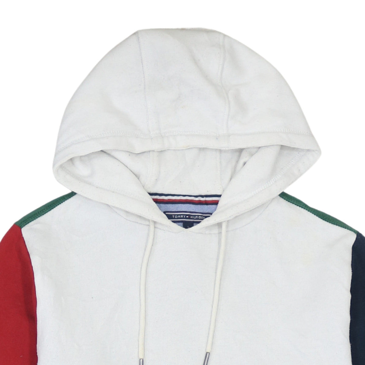 Mens UK Size S Tommy Hilfiger Multicoloured Pullover Hoodie