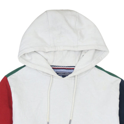 Mens UK Size S Tommy Hilfiger Multicoloured Pullover Hoodie