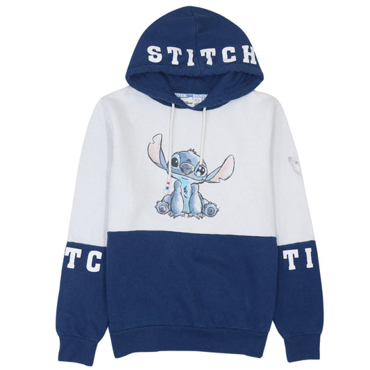 Womens UK Size S Disney Blue Pullover Hoodie