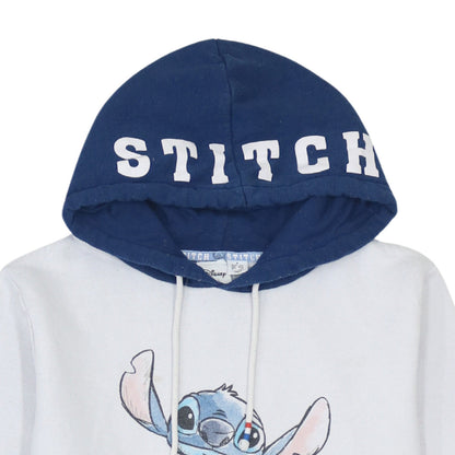 Womens UK Size S Disney Blue Pullover Hoodie