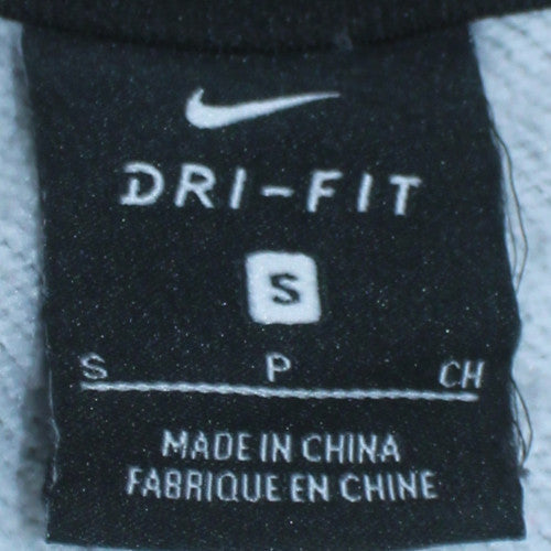 Mens UK Size S Nike Grey Full Zip Hoodie