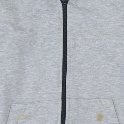Mens UK Size S Nike Grey Full Zip Hoodie