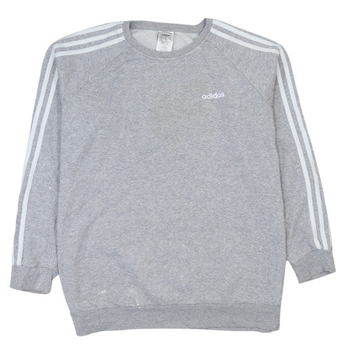 Womens UK Size M adidas Grey Pullover Sweatshirt