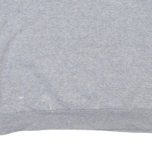 Womens UK Size M adidas Grey Pullover Sweatshirt