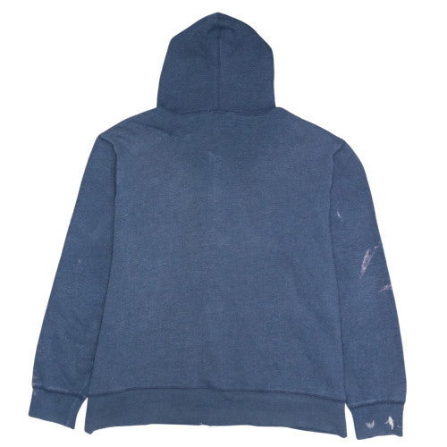 Mens UK Size XL Gap Blue Full Zip Hoodie