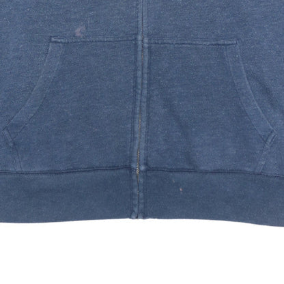 Mens UK Size XL Gap Blue Full Zip Hoodie