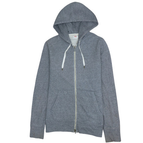 Mens UK Size S Levi's Grey Full Zip Hoodie