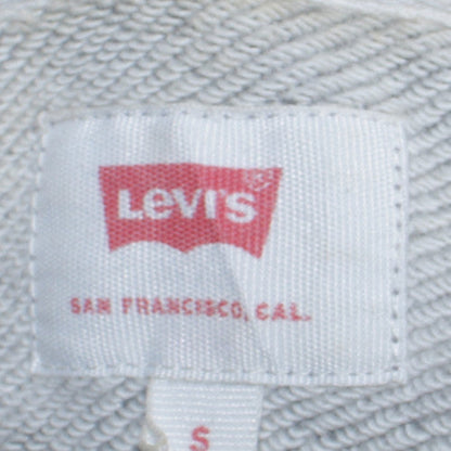 Mens UK Size S Levi's Grey Full Zip Hoodie