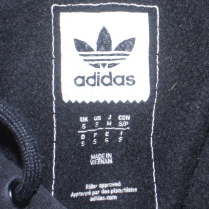 Mens UK Size S adidas Black Pullover Hoodie