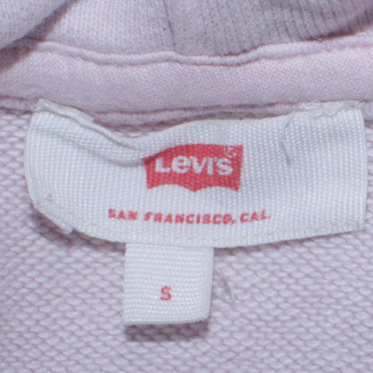 Womens UK Size S Levi's Pink Pullover Hoodie