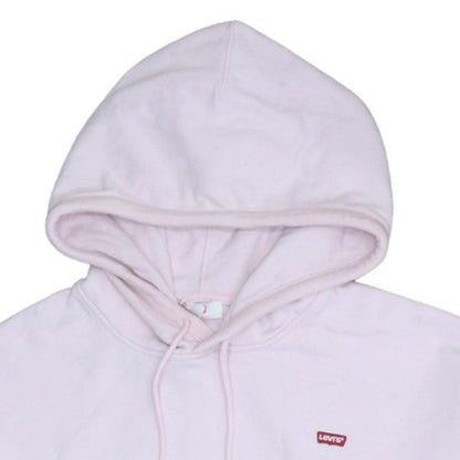 Womens UK Size S Levi's Pink Pullover Hoodie