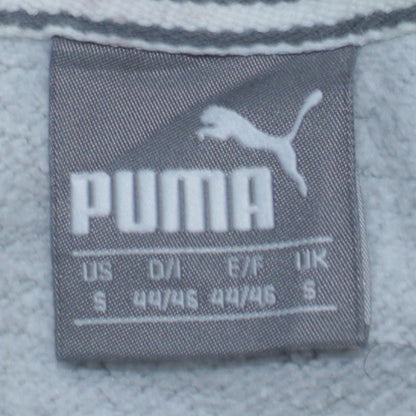 Mens UK Size S PUMA Grey Pullover Hoodie