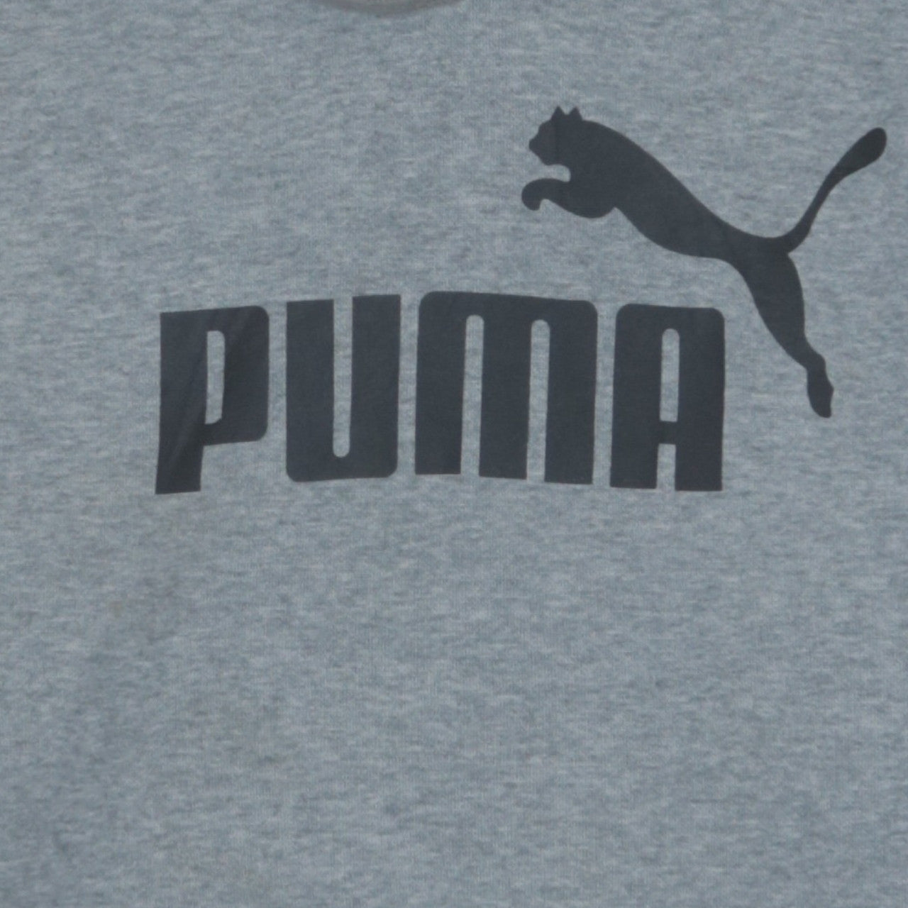 Mens UK Size S PUMA Grey Pullover Hoodie