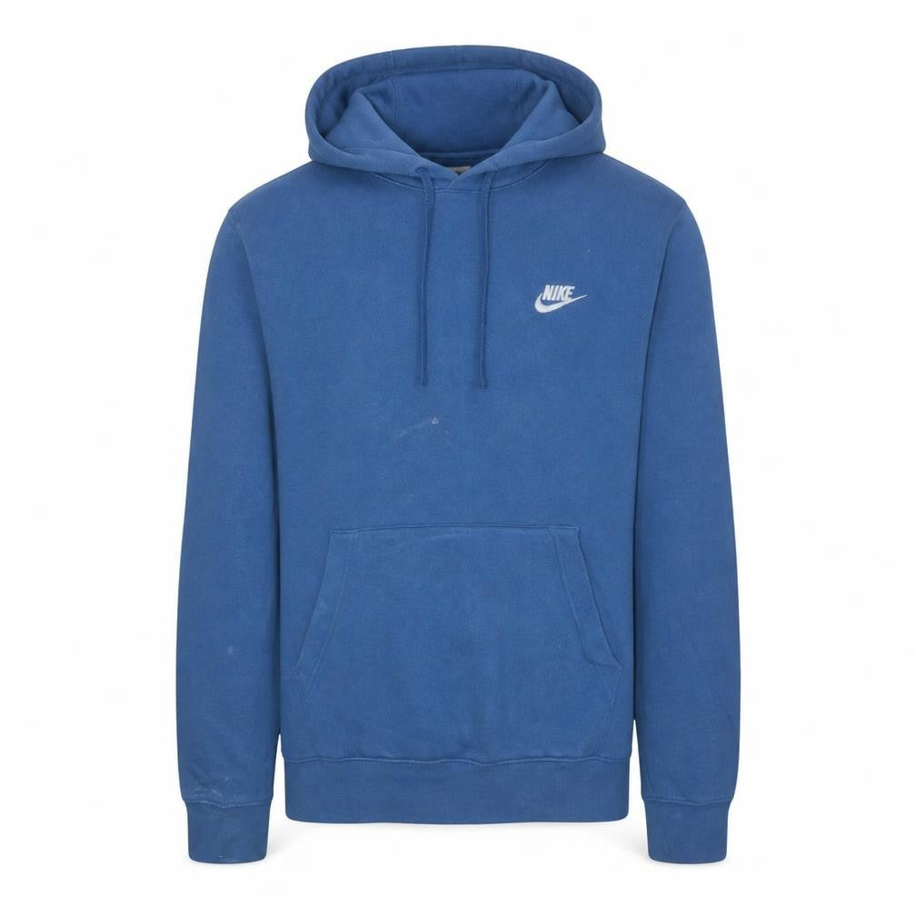 Mens UK Size S Nike Blue Pullover Hoodie