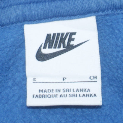 Mens UK Size S Nike Blue Pullover Hoodie