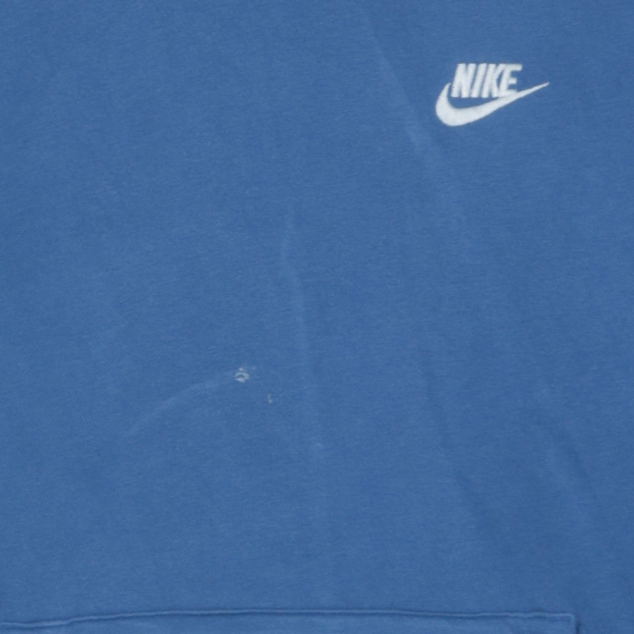 Mens UK Size S Nike Blue Pullover Hoodie