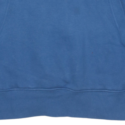Mens UK Size S Nike Blue Pullover Hoodie