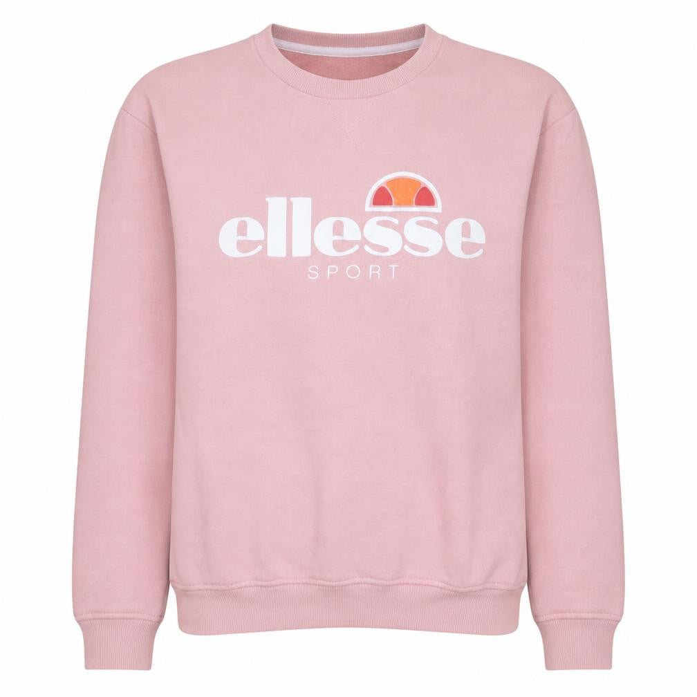 Womens UK Size 10 ellesse Pink Pullover Sweatshirt
