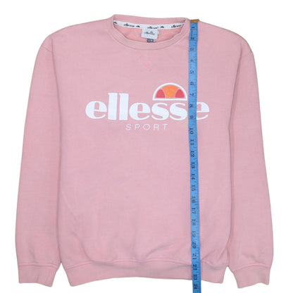 Womens UK Size 10 ellesse Pink Pullover Sweatshirt