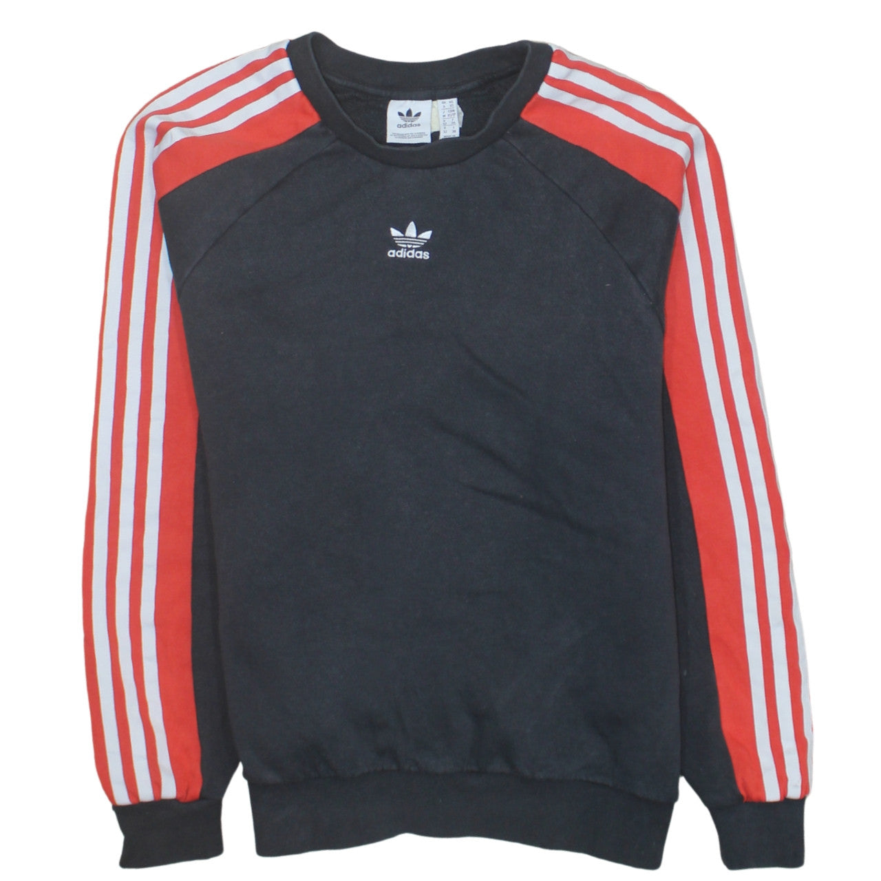 Womens UK Size 6 adidas Black Pullover Sweatshirt