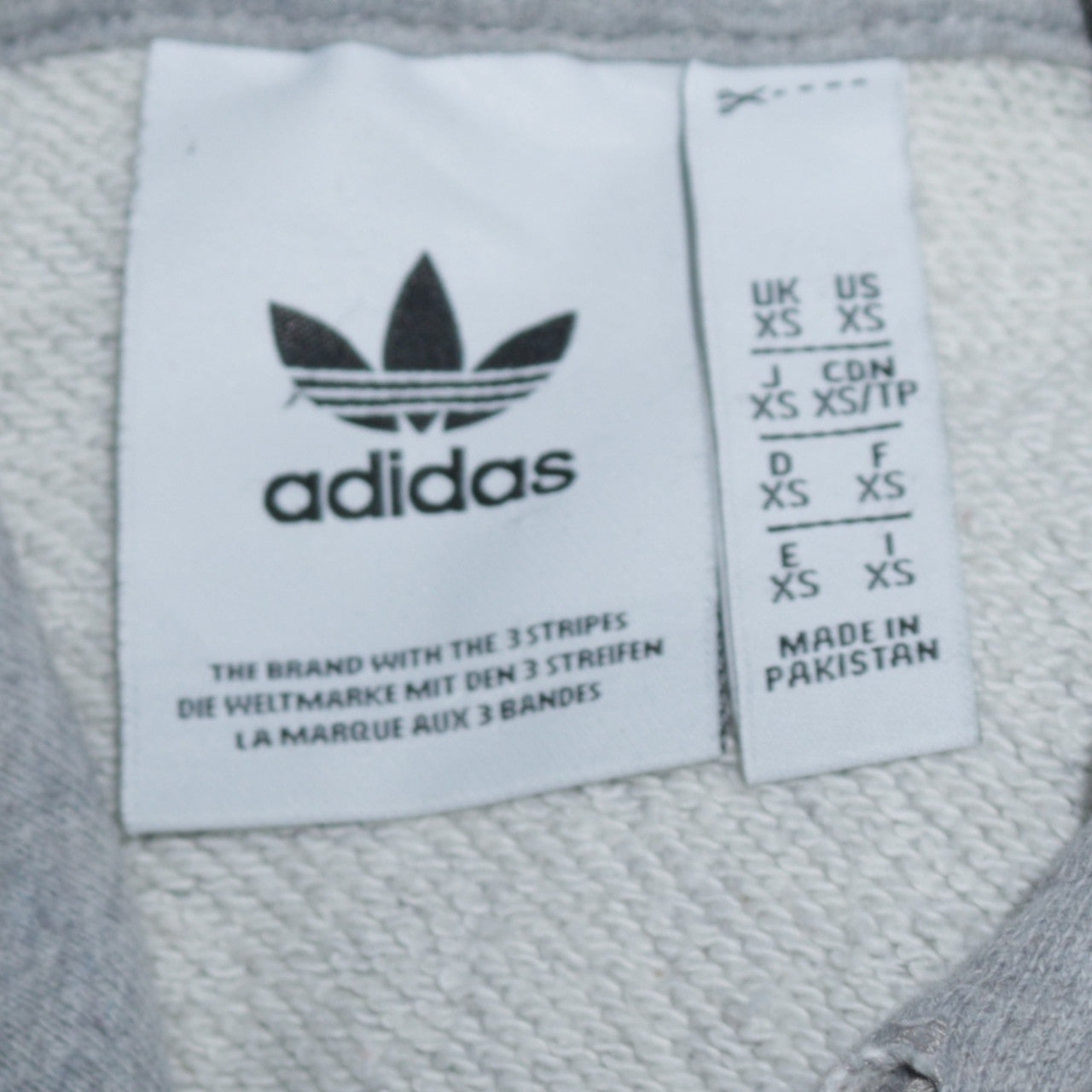 Mens UK Size XS adidas Grey Pullover Hoodie