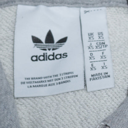 Mens UK Size XS adidas Grey Pullover Hoodie