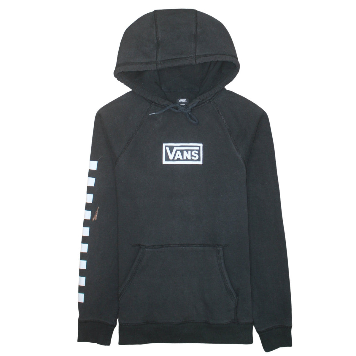 Mens UK Size S VANS Black Pullover Hoodie
