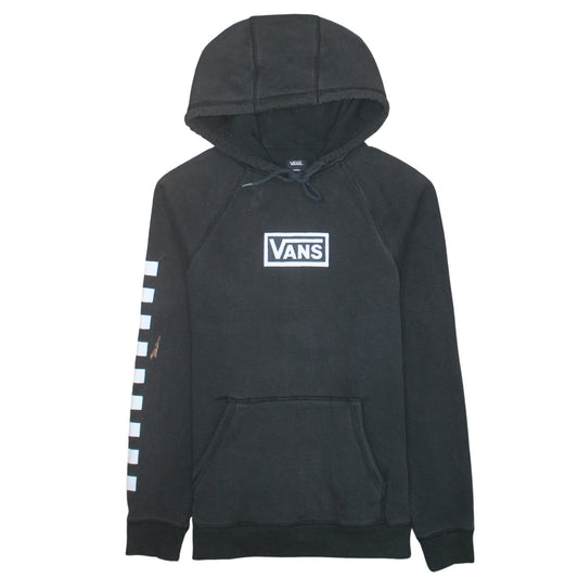 Mens UK Size S VANS Black Pullover Hoodie