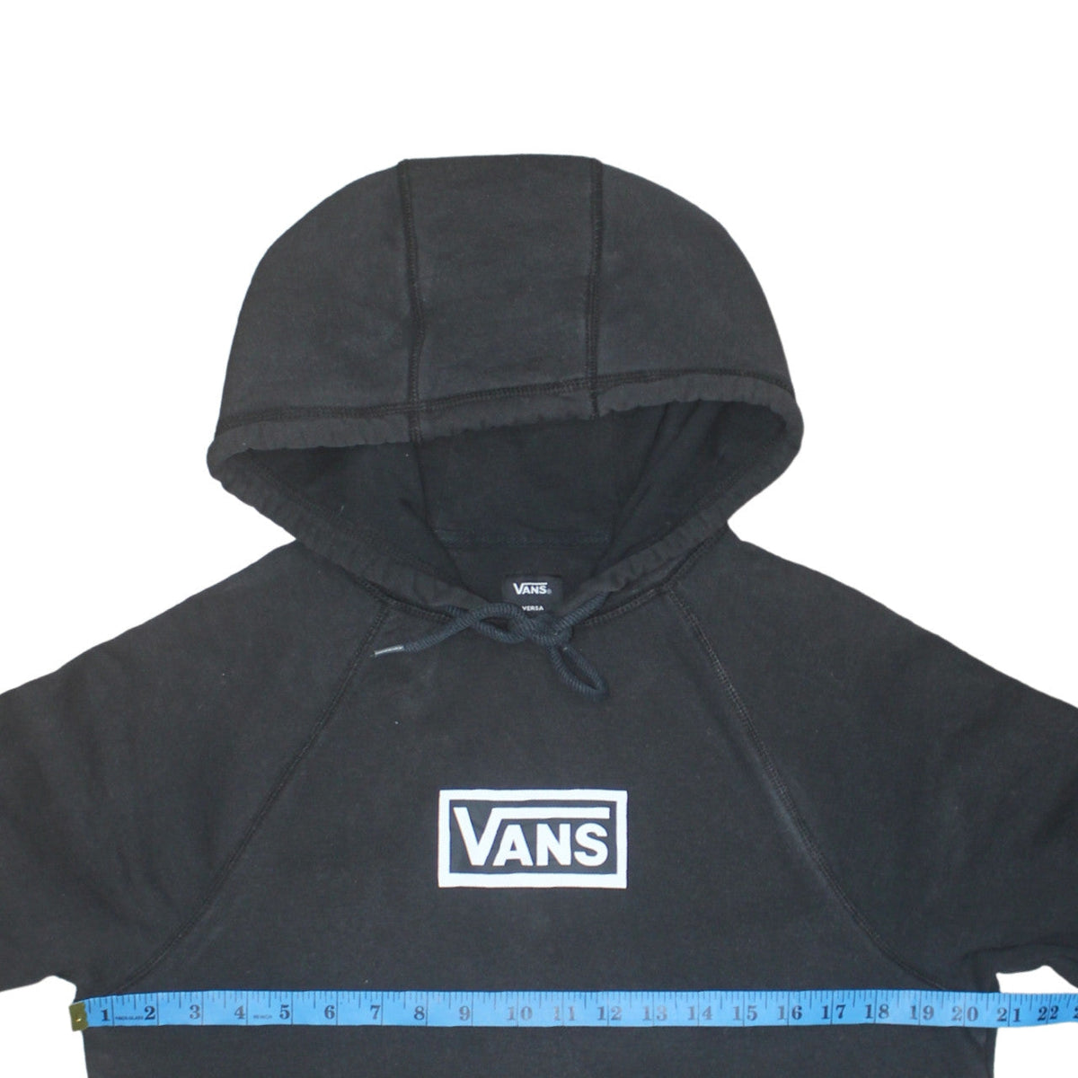 Mens UK Size S VANS Black Pullover Hoodie