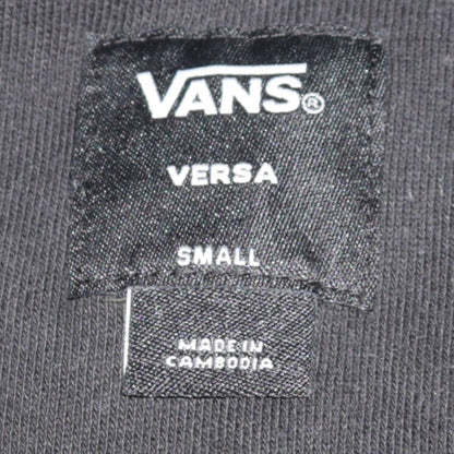 Mens UK Size S VANS Black Pullover Hoodie
