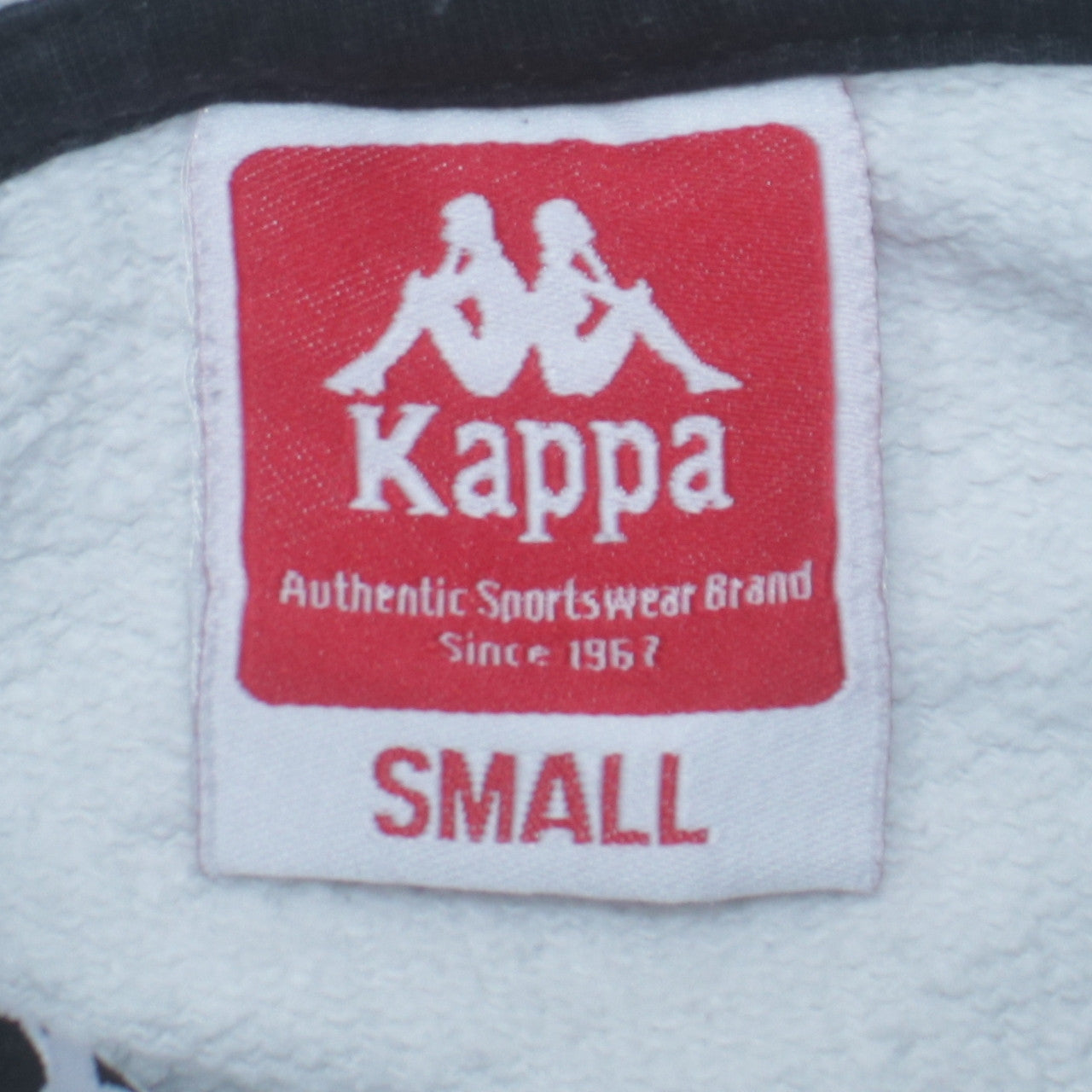 Mens UK Size S Kappa White Pullover Hoodie
