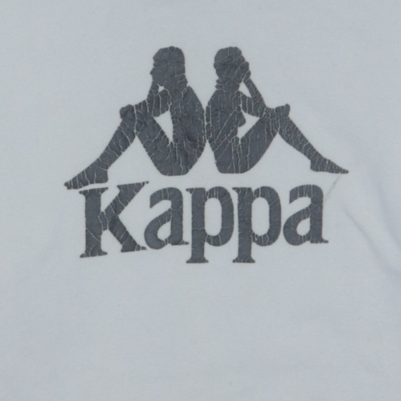 Mens UK Size S Kappa White Pullover Hoodie