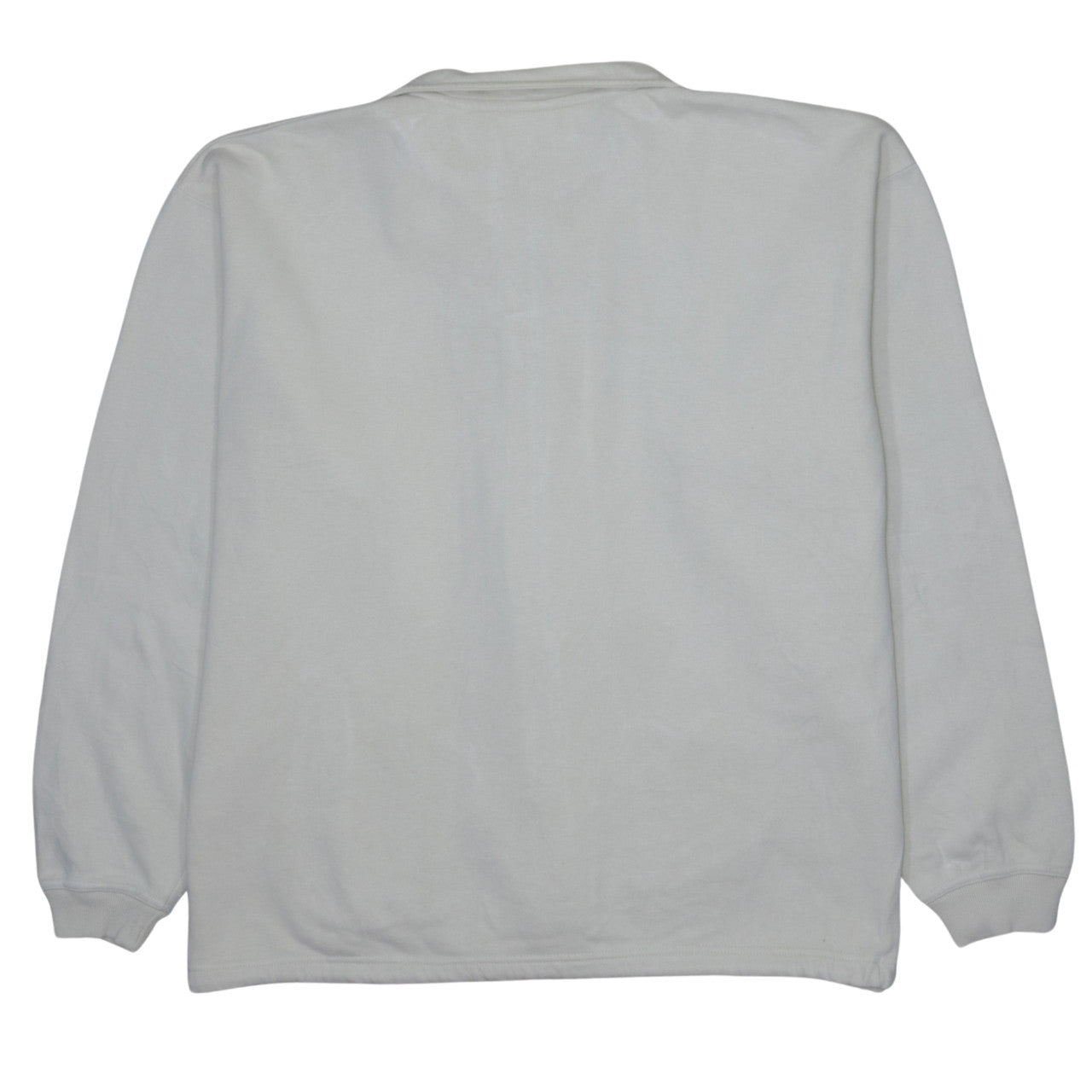 Mens UK Size L Nike White Full Zip Sweatshirt