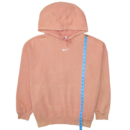 Womens UK Size L Nike Pink Pullover Hoodie