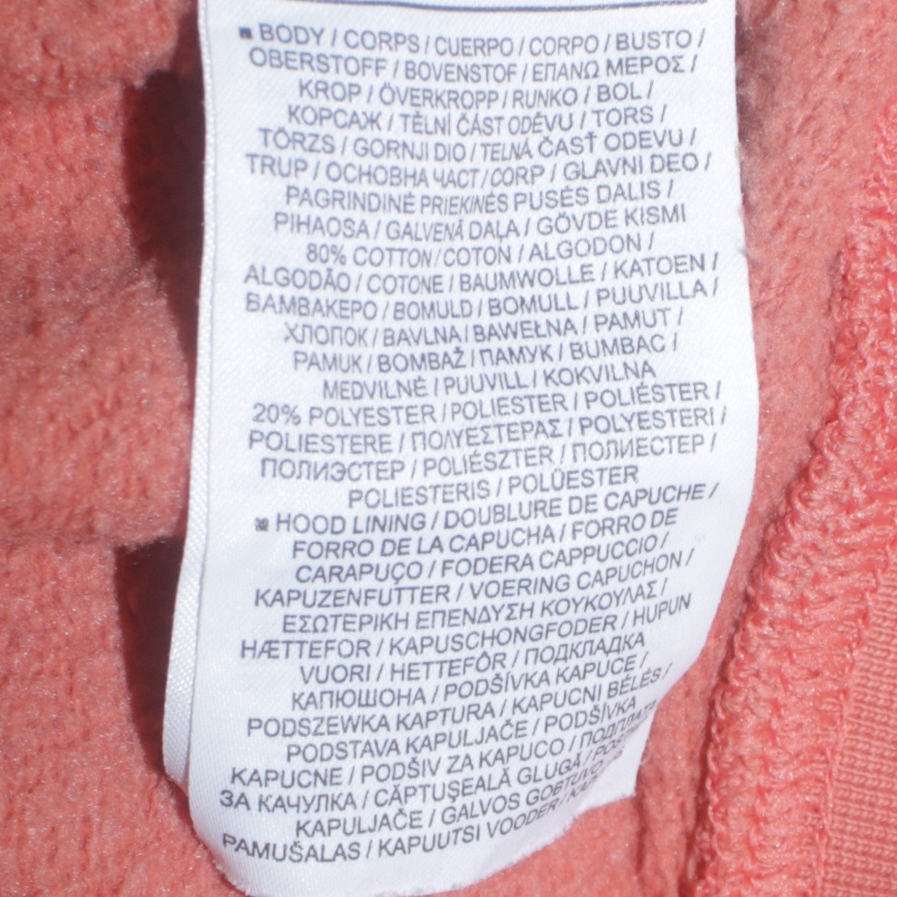 Womens UK Size L Nike Pink Pullover Hoodie
