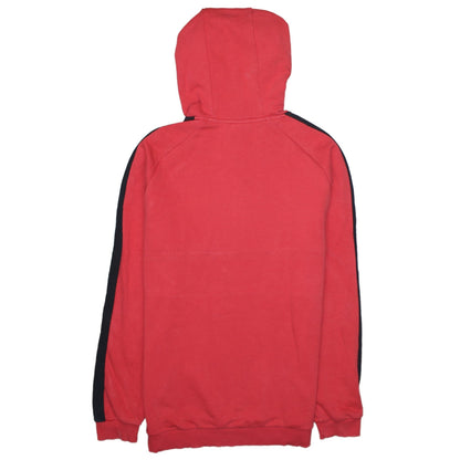 Womens UK Size M FILA Red Pullover Hoodie
