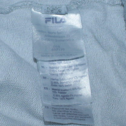 Mens UK Size XS FILA Grey Pullover Hoodie