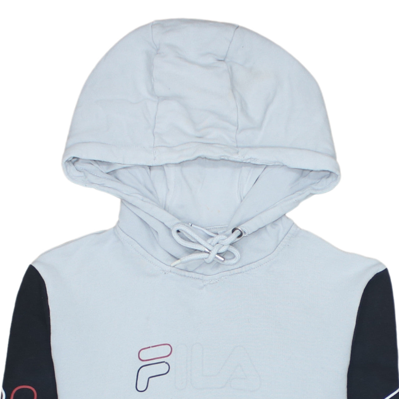Mens UK Size XS FILA Grey Pullover Hoodie