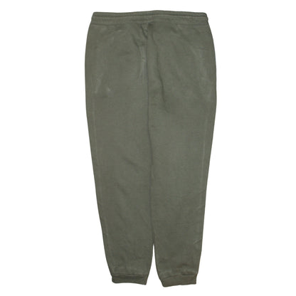 Mens UK Size L Reebok Regular Fit Jogger Green Trousers