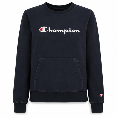 Womens UK Size XS Champion Black Pullover Sweatshirt