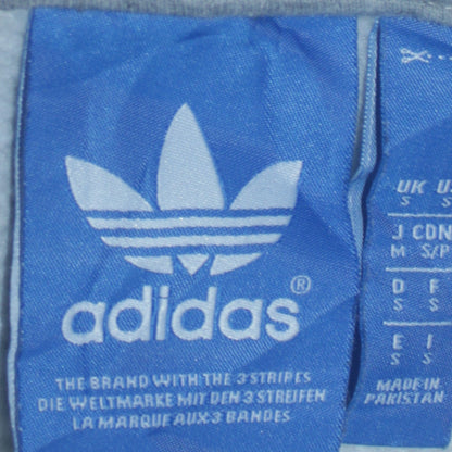 Mens UK Size S adidas Grey Full Zip Hoodie