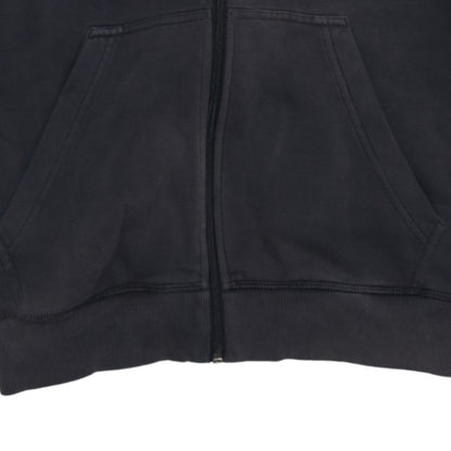 Womens UK Size S adidas Black Full Zip Hoodie