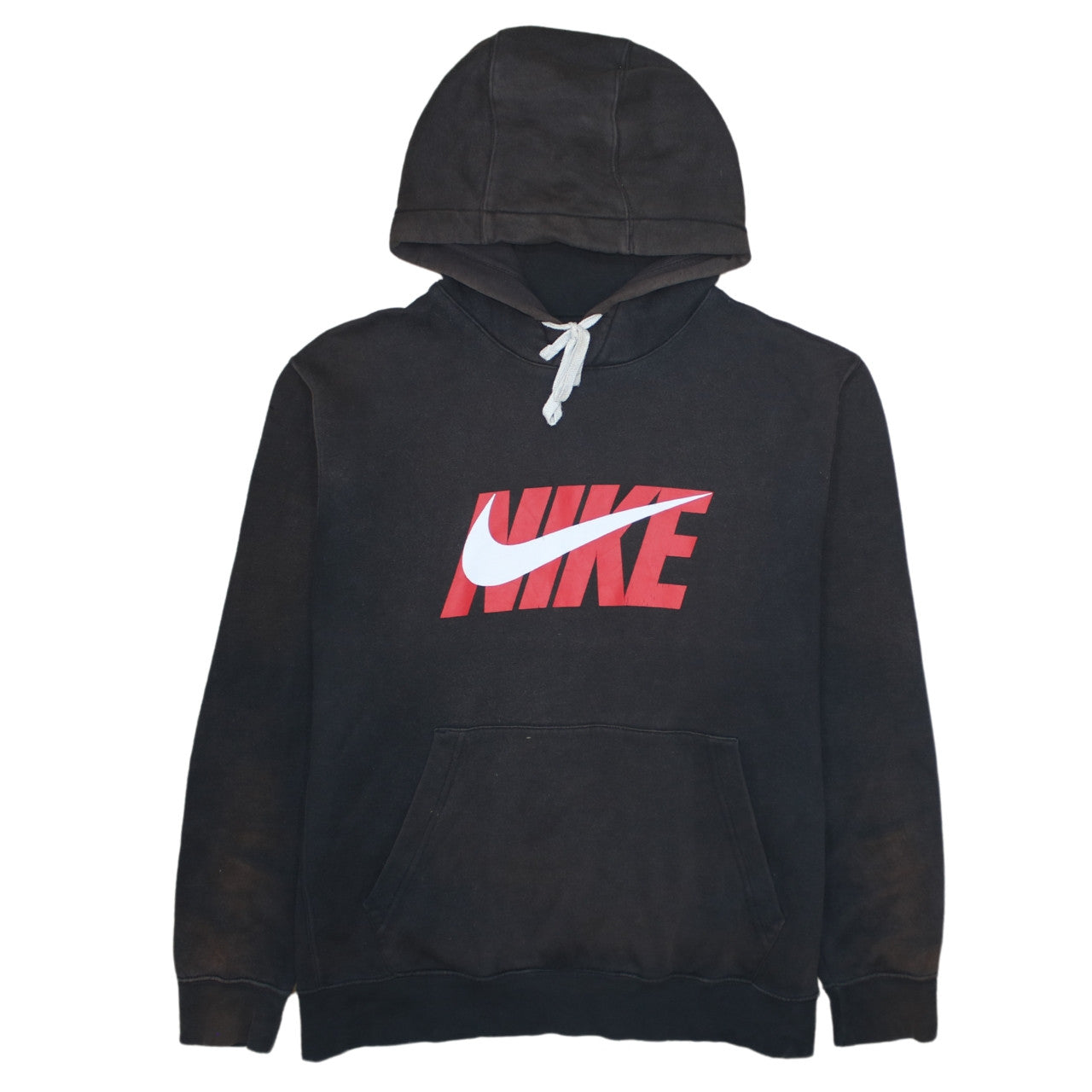 Mens UK Size L Nike Black Pullover Hoodie