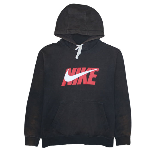 Mens UK Size L Nike Black Pullover Hoodie