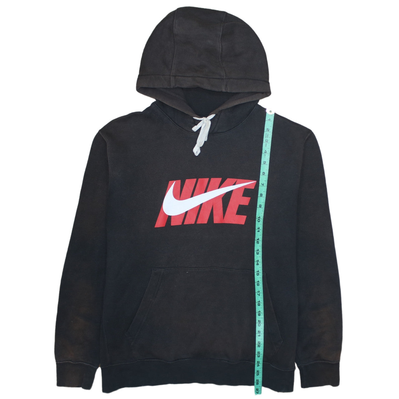 Mens UK Size L Nike Black Pullover Hoodie