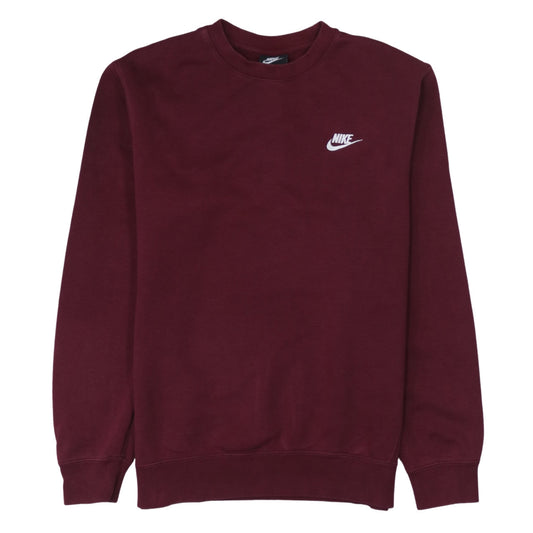 Mens UK Size S Nike Red Pullover Sweatshirt